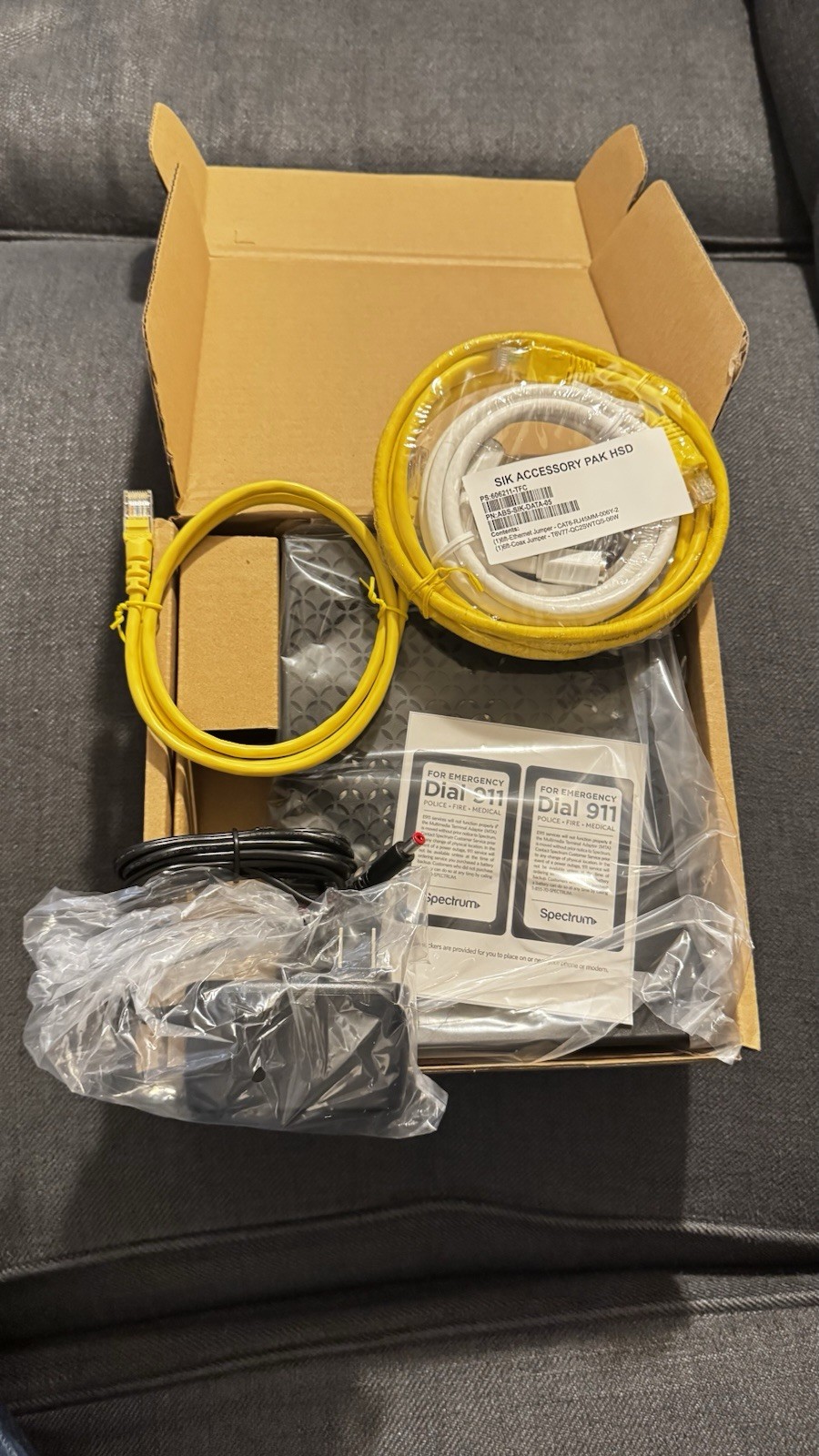 Spectrum Internet Modem D3.1 2.5G eMTA New Unused