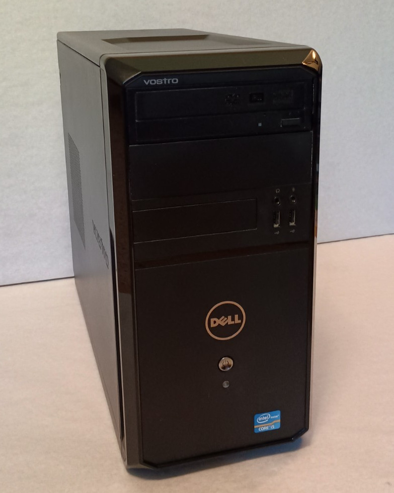 Dell Vostro 260 Desktop Computer - Core i5-2400 3.1GHz, 4GB, 160GB - Linux Mint