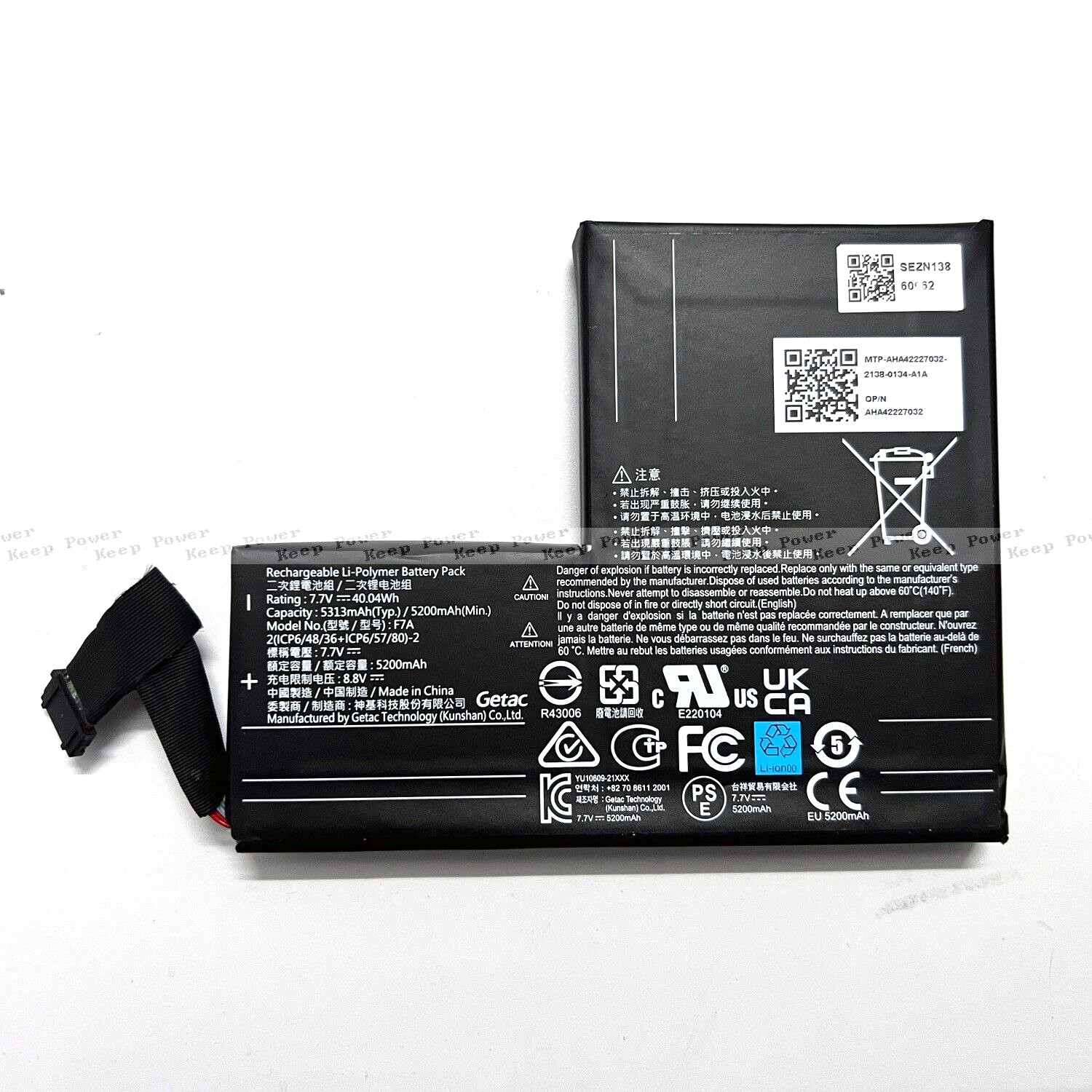 New Genuine F7A Battery For Steam deck LCD Versions Handheld Gaming PC