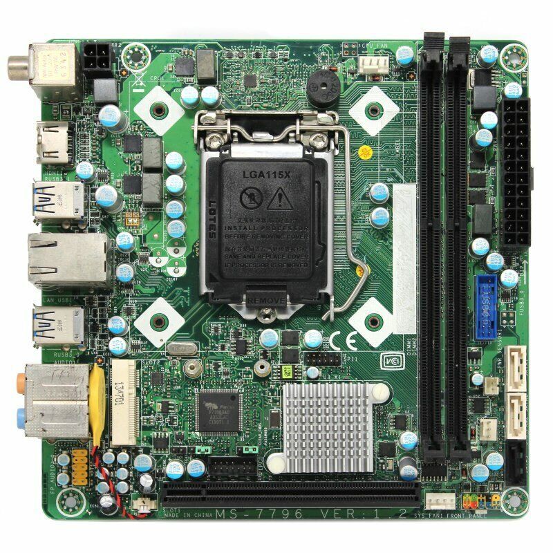 For Dell Alienware X51 R2 motherboard LGA1150 DDR3 M-ITX Tested ok MS-7796 PGRP5