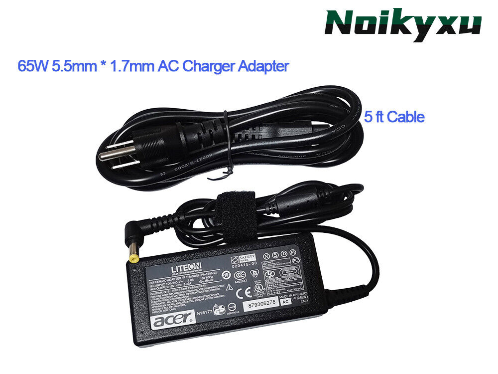 New for Acer LCD Monitor S230HL S230HL Abd S202HL S231HL AC Adapter Charger Cord