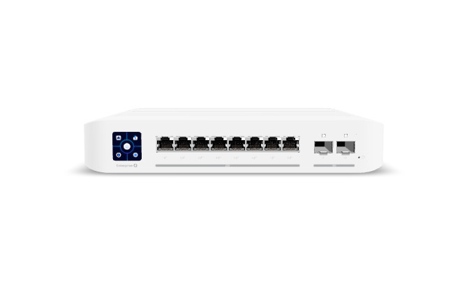 NEW UBIQUITI UNIFI ENTERPRISE 8 POE USW-ENTERPRISE-8-POE SWITCH- SEALED