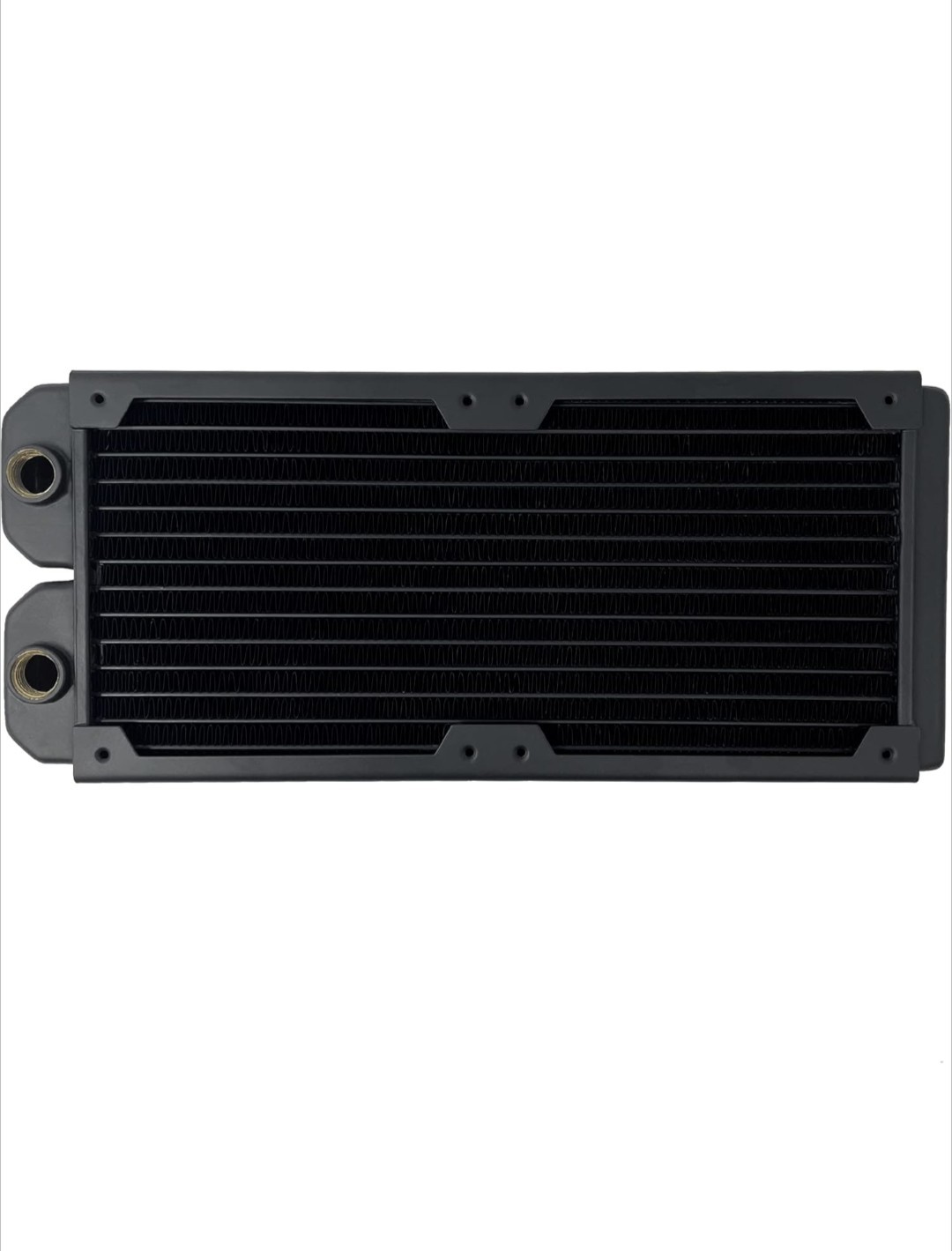 Shott Tech RAD240A Aluminum Water Cooling Radiator, 240mm, Slim Dual, Black