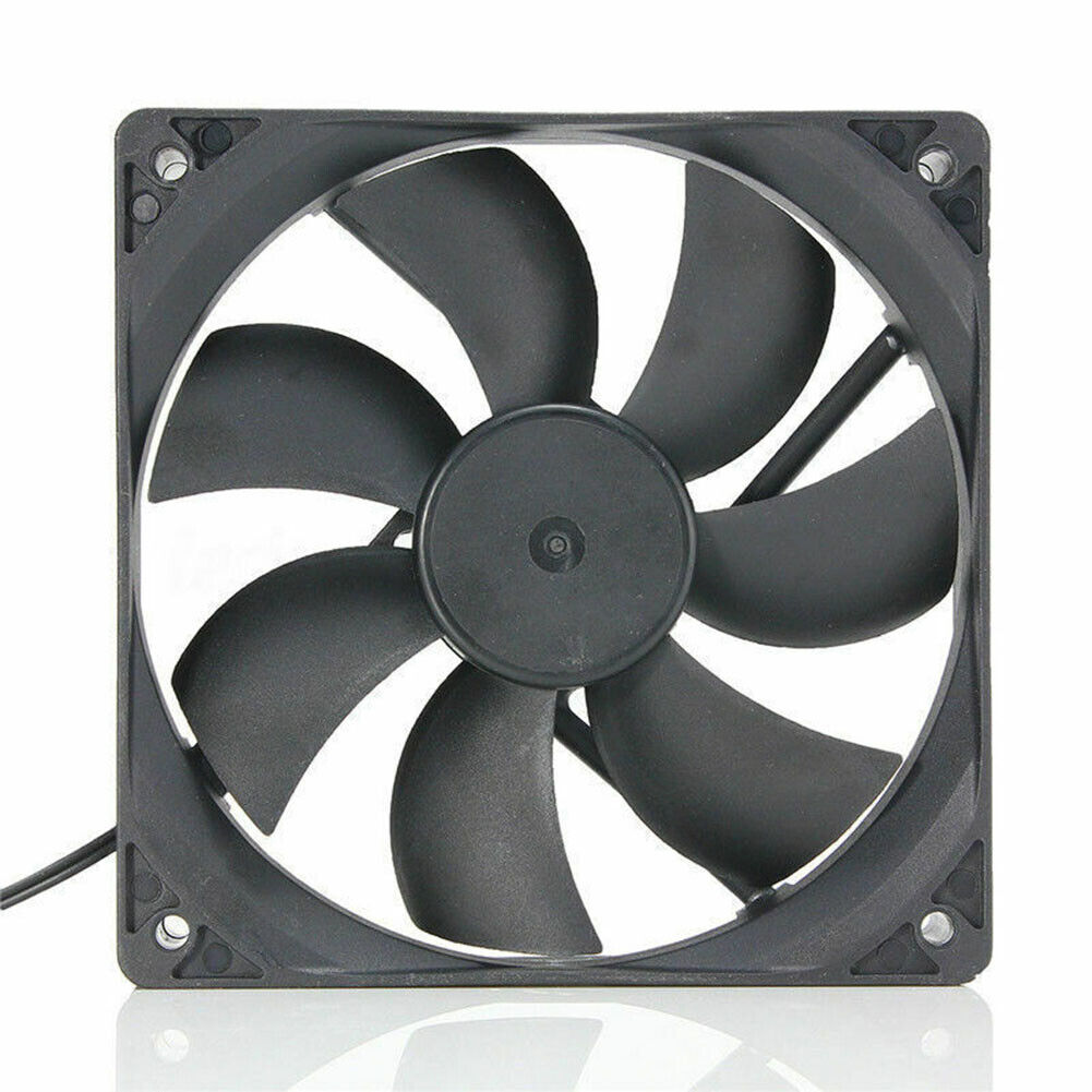 12V Cooling Cooler Fan PC CPU Host Chassis Computer Case Power IDE 120mm 2pin