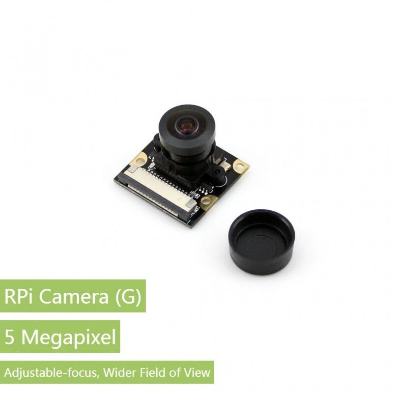 Raspberry Pi Camera Module (G OV5647 5Megapixel Fisheye Lens Wider Field of View