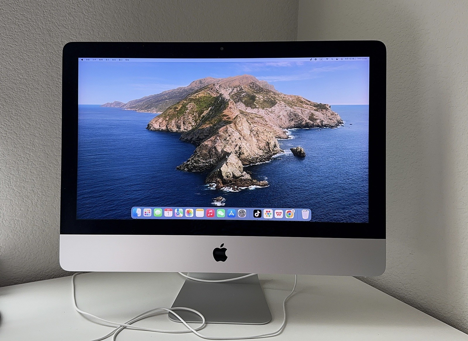Apple iMac 21.5" Core i5 1.6GHz 8GB 1TB MK142LLA - Mac OS X 2020 / Very Good 