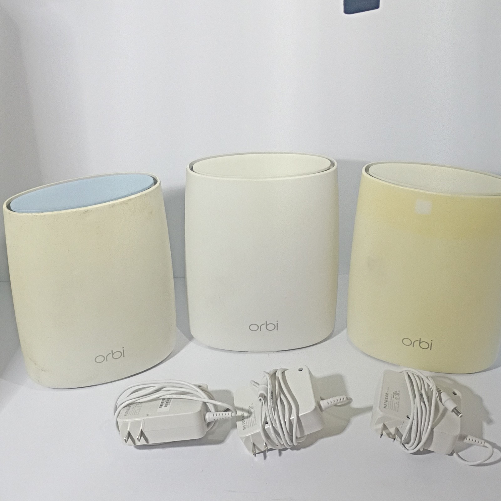 NETGEAR Orbi AC3000 Mesh WiFi System RBR50 Router + 2 RBS50 Satellites pls read 