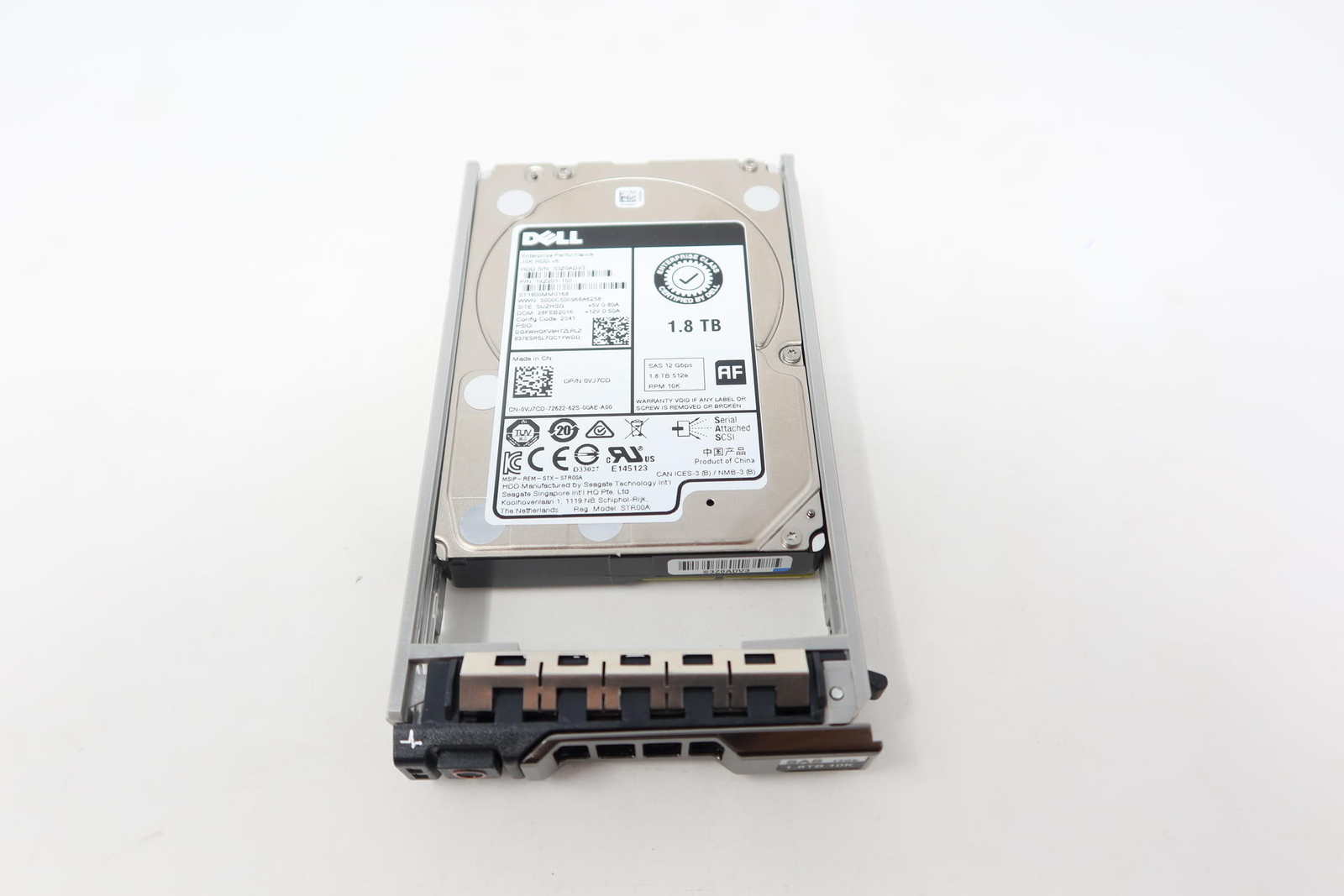 VJ7CD ST1800MM0168 Dell 1.8TB 10K 12Gb/s 128MB 2.5" SAS SERVER Hard Drive