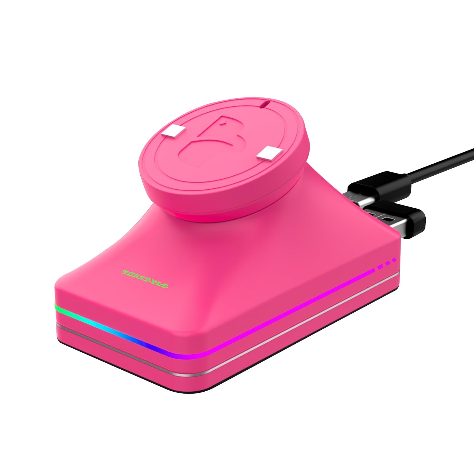 TOPSTYLE RGB Mouse Dock Pink