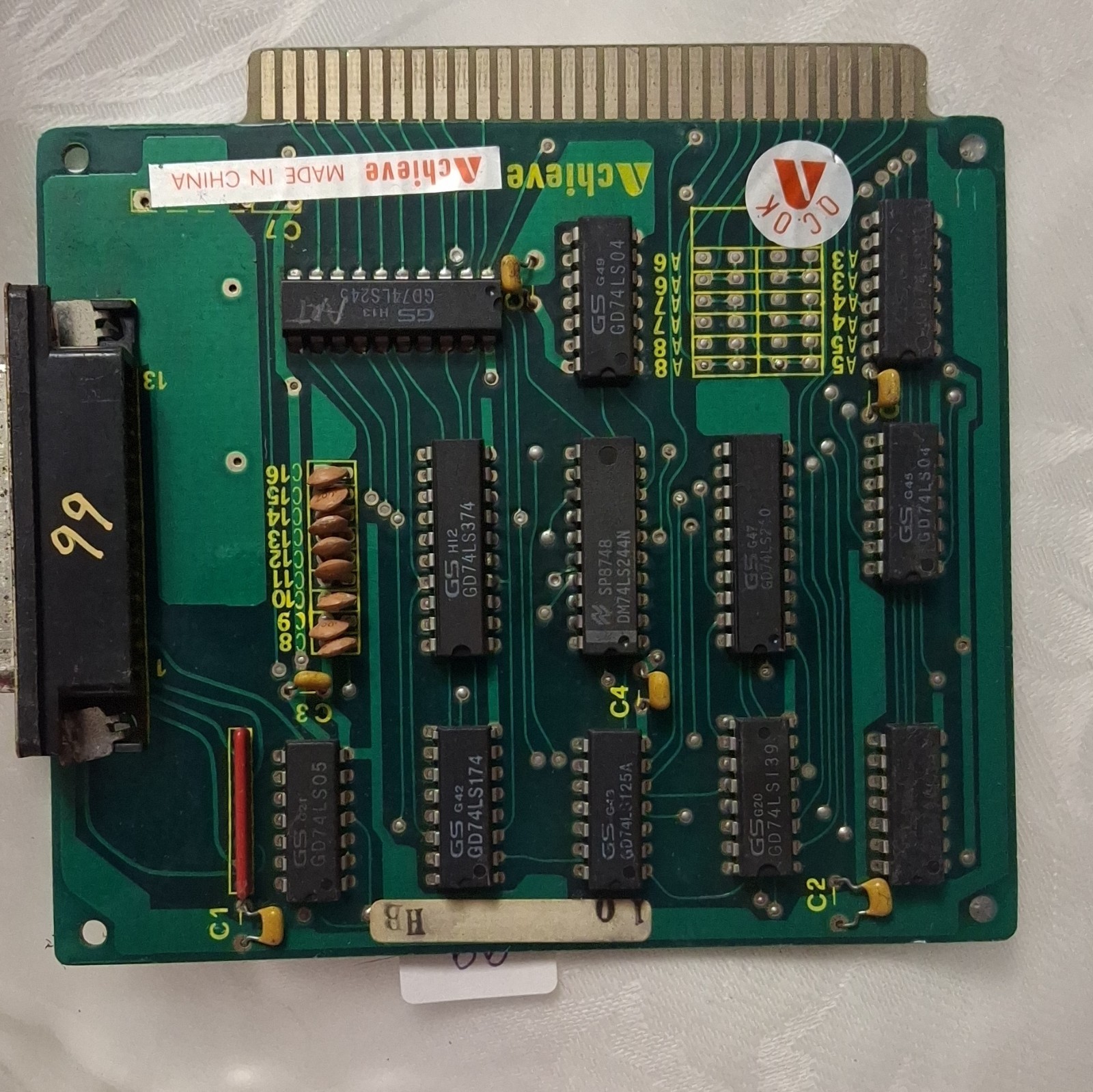 Achieve Vintage Universal Interface Card PCB Expansion Circuit Board