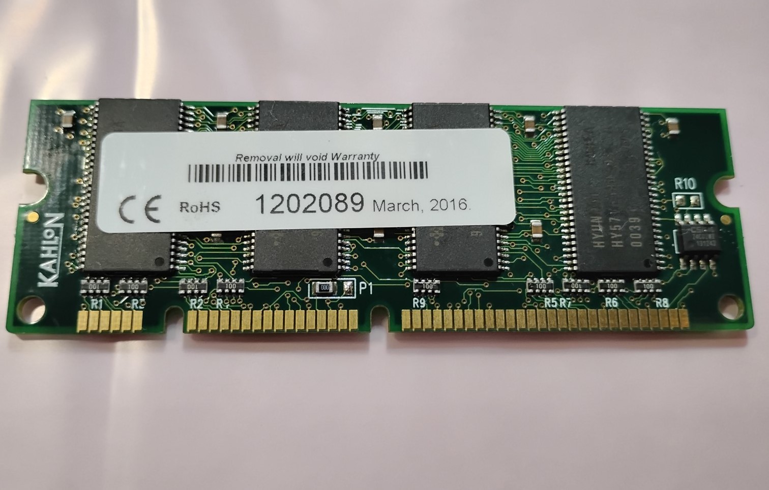 64MB 100-pin SDRAM Kahlon 1202089 RAM for HP LaserJet 4000 4100 2200 PC100 AS-IS