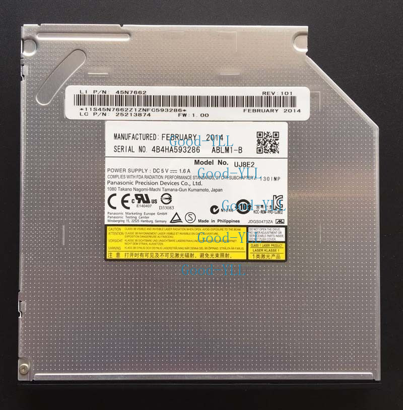 Panasonic UJ8E2 CD DVD/RW Burner Drive For Acer Aspire V3-572p 572g 572pg V3-472