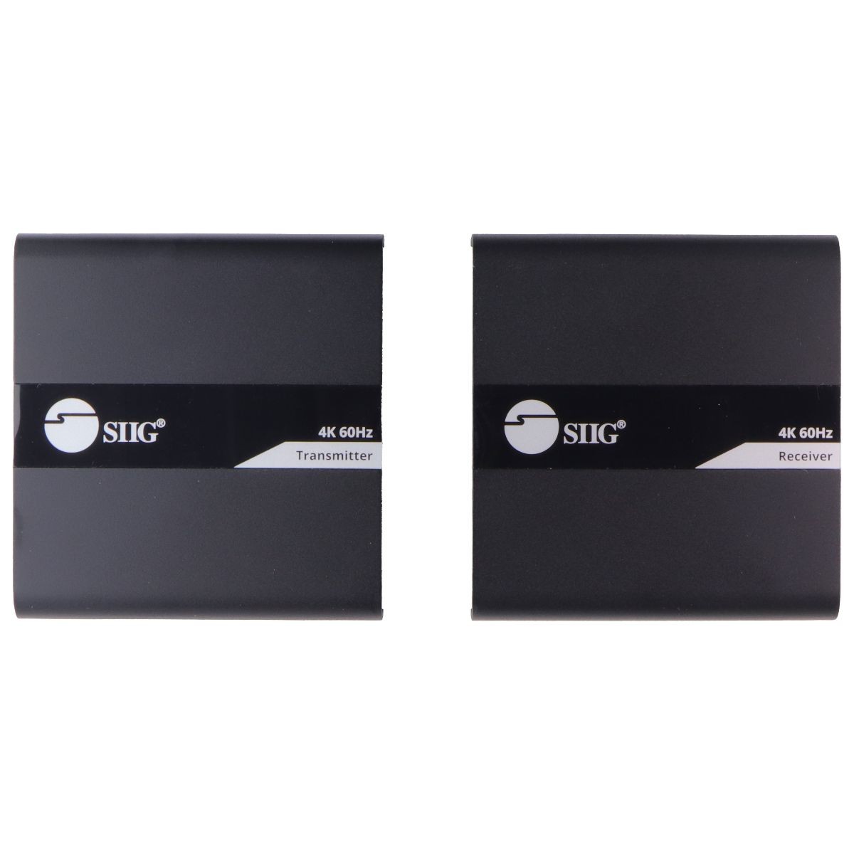 SIIG 4K60Hz HDMI 2.0 Extender Over Ethernet IP Kit with IR - Black