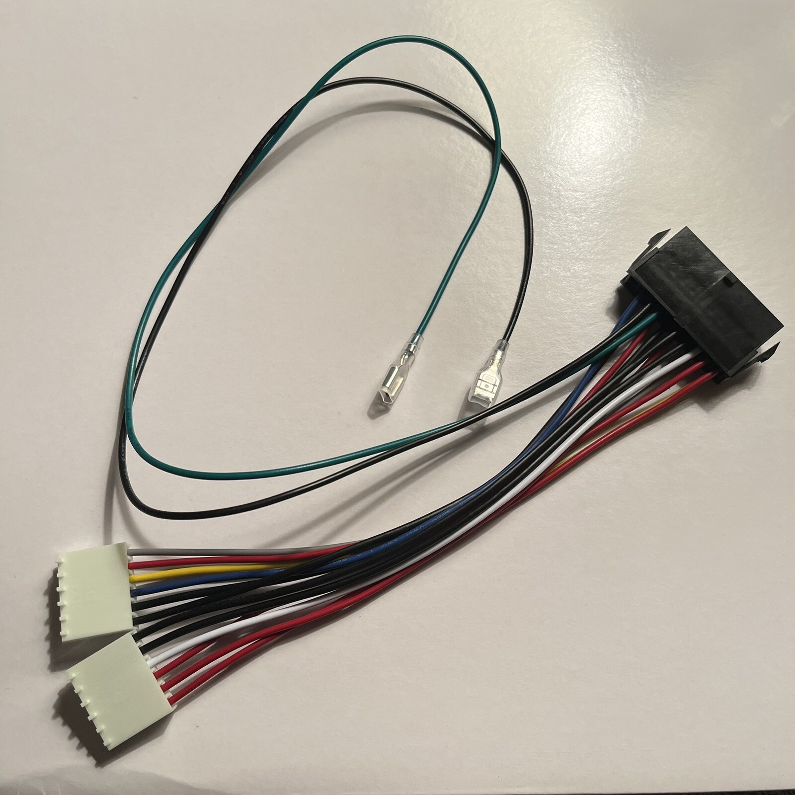 ATX to AT Power Adapter 20Pin to 2-Port 6Pin AT Extra Long Switch Cable