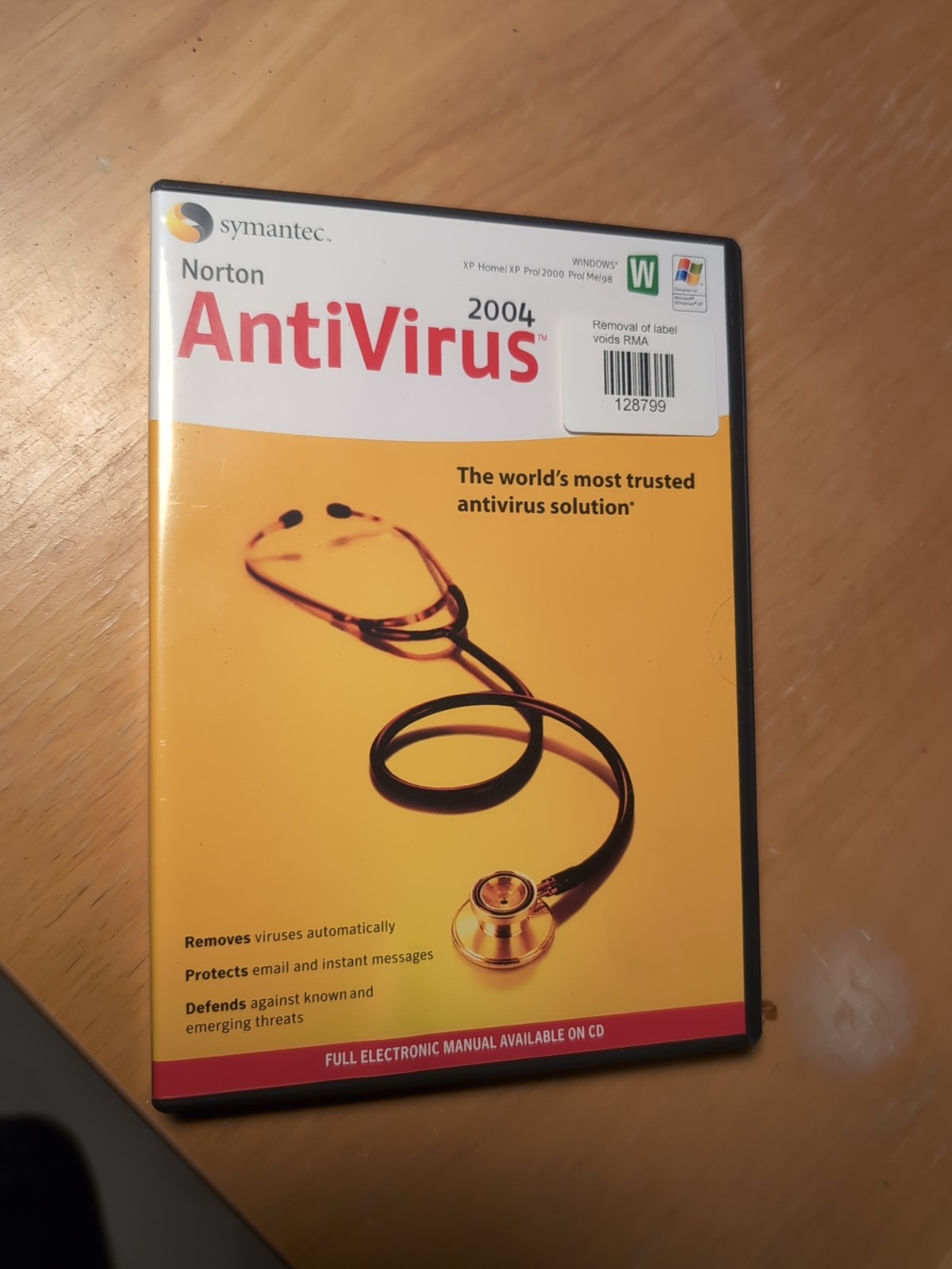 norton antivirus 2004 in original Case- New