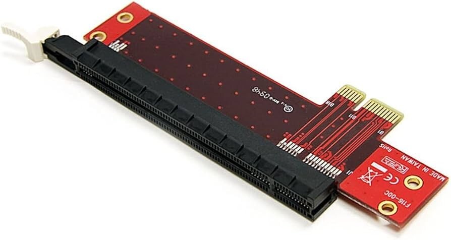 (10) Oem  Startech Pci Express X1 To X16 Lp Slot Extension Adapter PEX1TO162