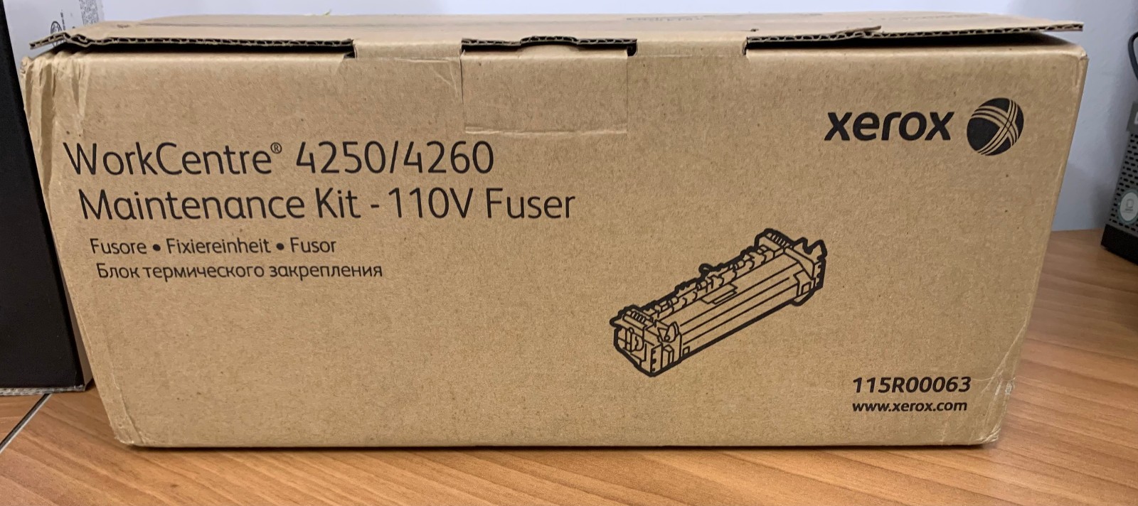 Genuine Xerox 115R00063 (126N00413) Fuser Unit - 110 / 120 Volt, OEM