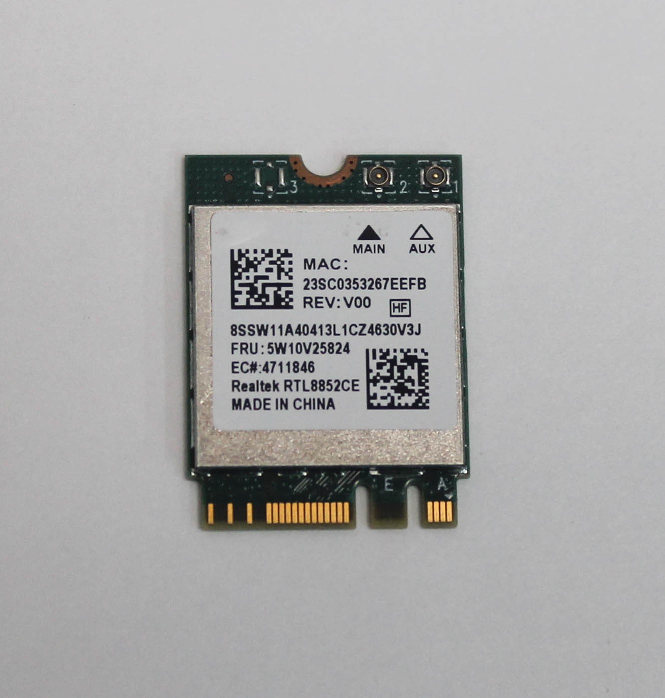 5W10V25824 LENOVO WIRELESS CMB LTN 8852CE M2 "GRADE A"