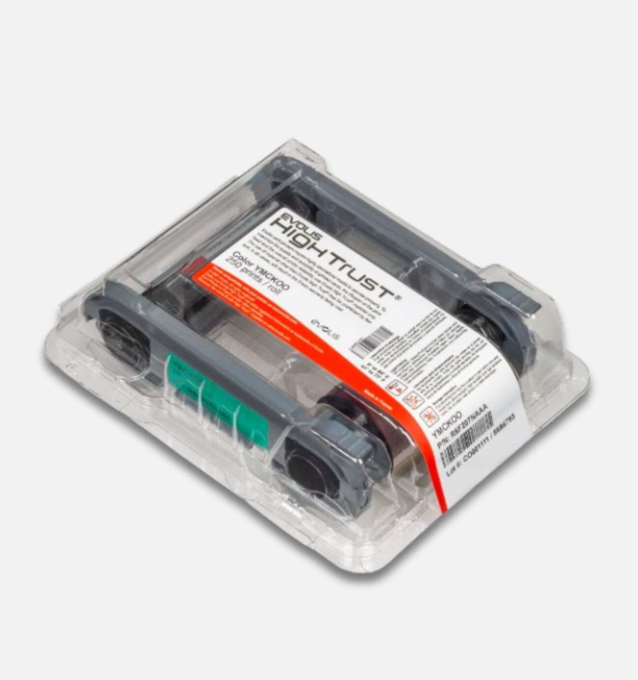 Evolis R6F207NAAA YMCKOO Color Ribbon - 250 , Like UV effect PRIMACY 2