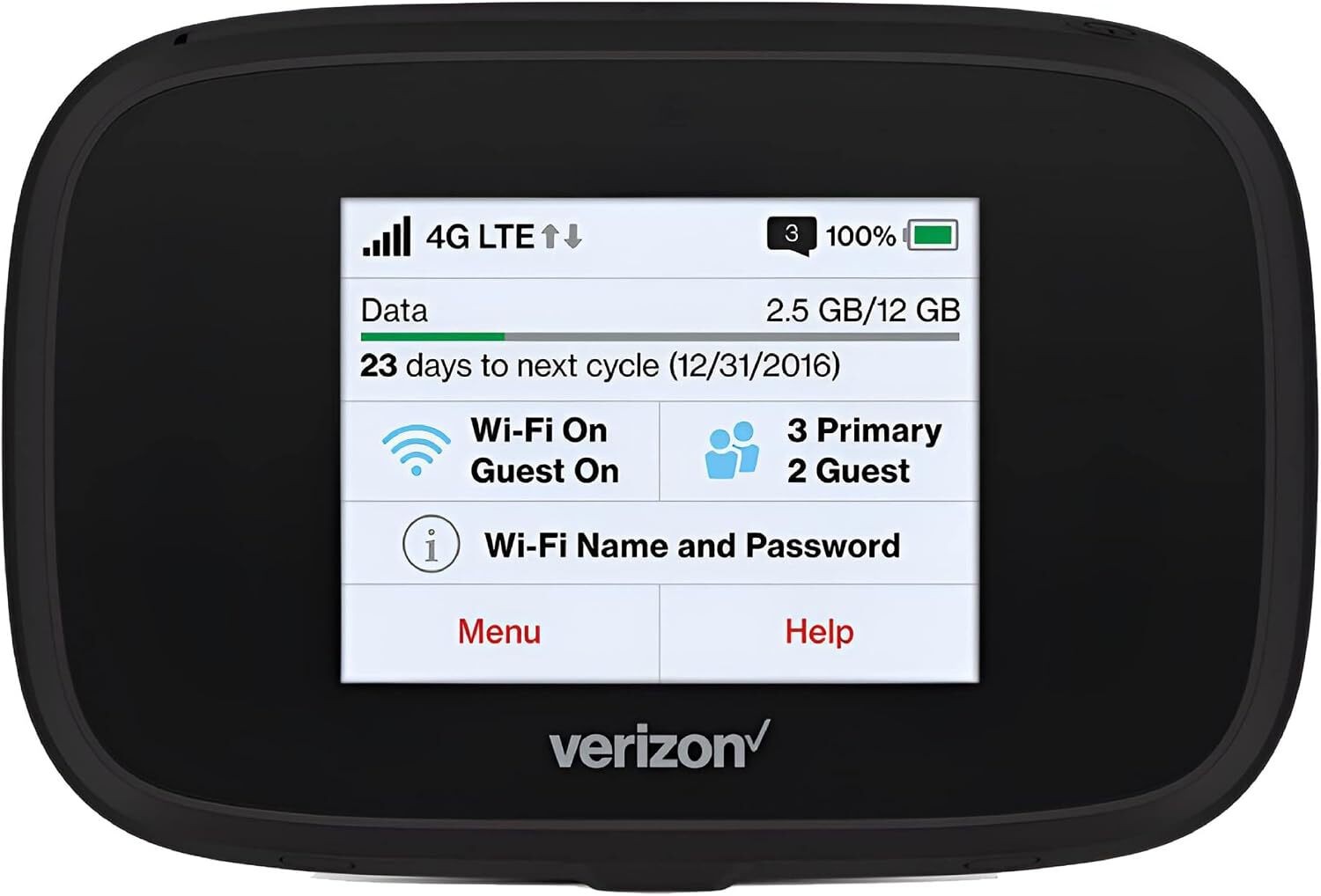 Novatel Jetpack MiFi 7730L (7730L) Verizon Black - Good