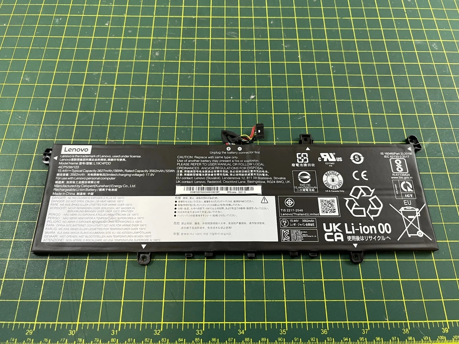 New OEM L19M4PDD L19D4PDD L19C4PDD Battery for Lenovo ThinkBook 13S 14S G2 ITL