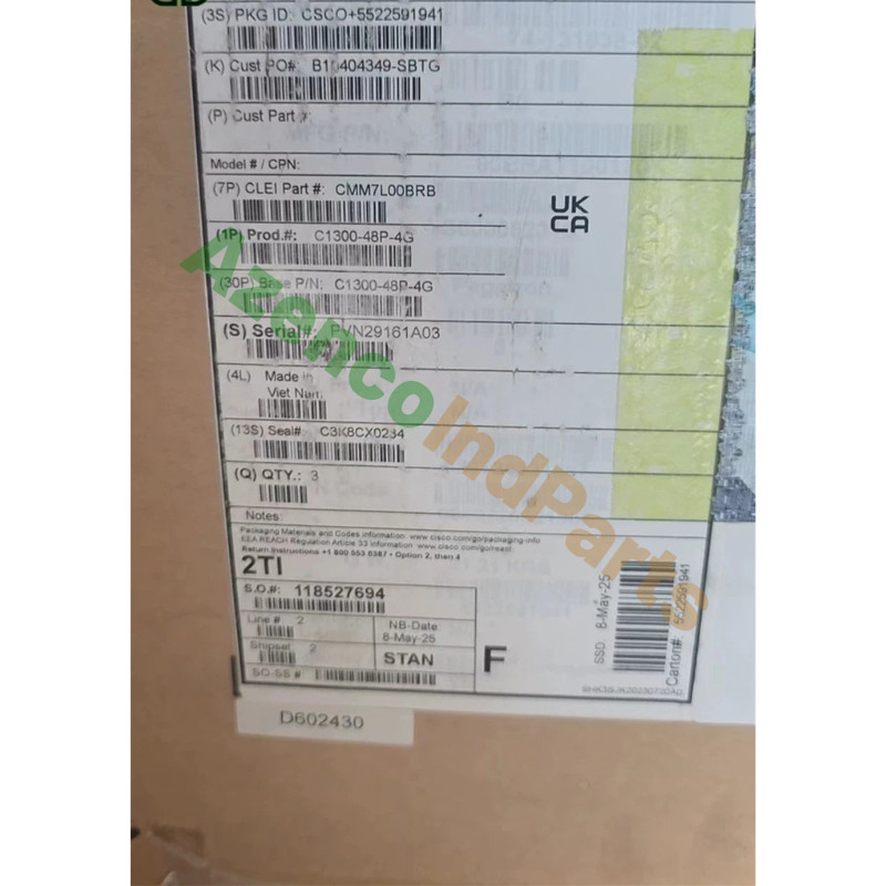 NEW Cisco C1300-48P-4G Catalyst Ethernet Switch FREE Delivery