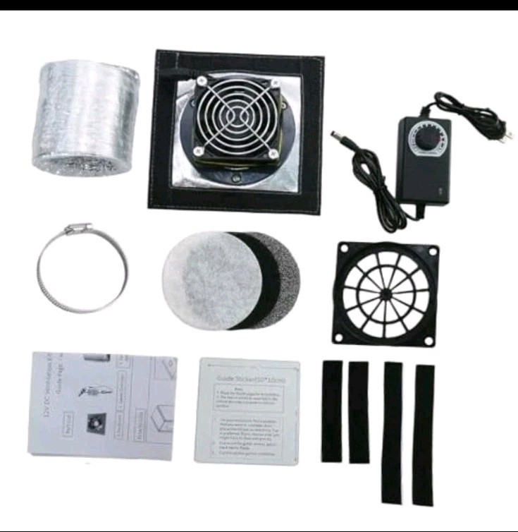 Smart Control 3-Layer Ventilation Filter Kit with High Efficiency 5000RPM 