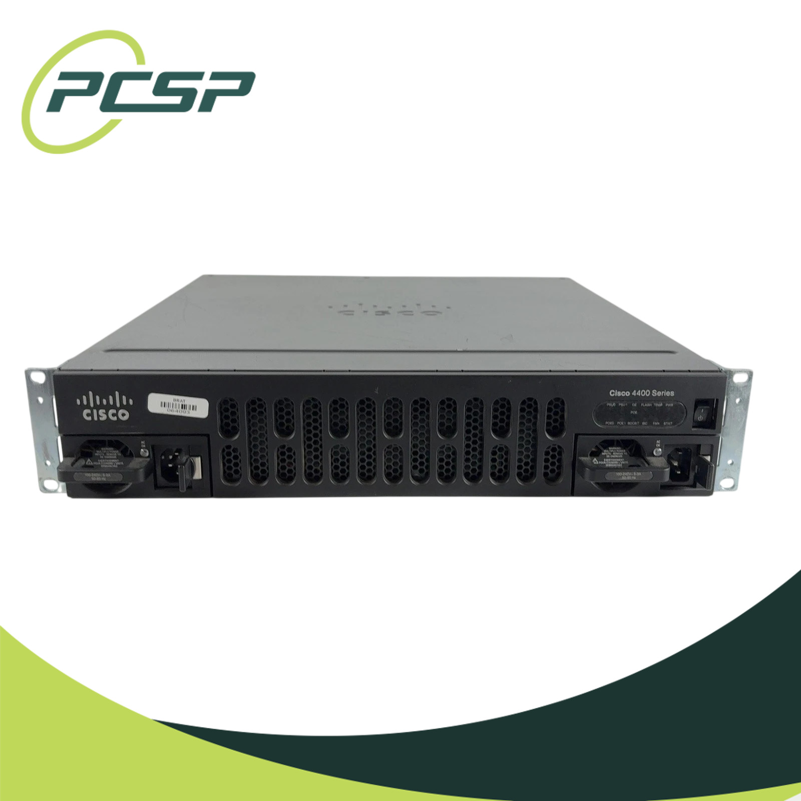 Cisco ISR4451-X/K9 Router w/ NIM-2GE-CU-SFP & Rack Mount Kit