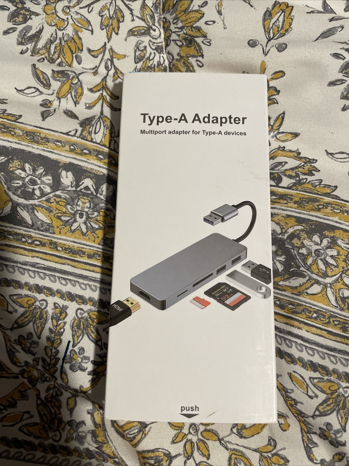 5 In 1 Type - A Hub With 2K Full HD Adapter
