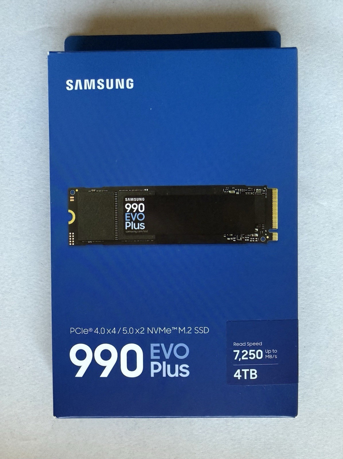 NEW SEALED Sealed Samsung 990 EVO Plus 4TB SSD NVMe MZ-V9S4T0B/AM
