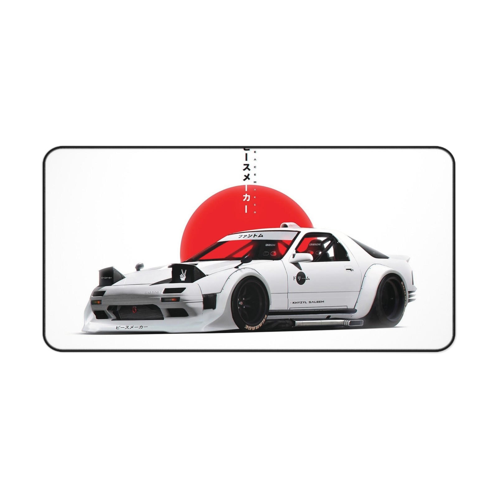 Japanese Skyline RX-7 Desk Mat | JDM Car Mousepad