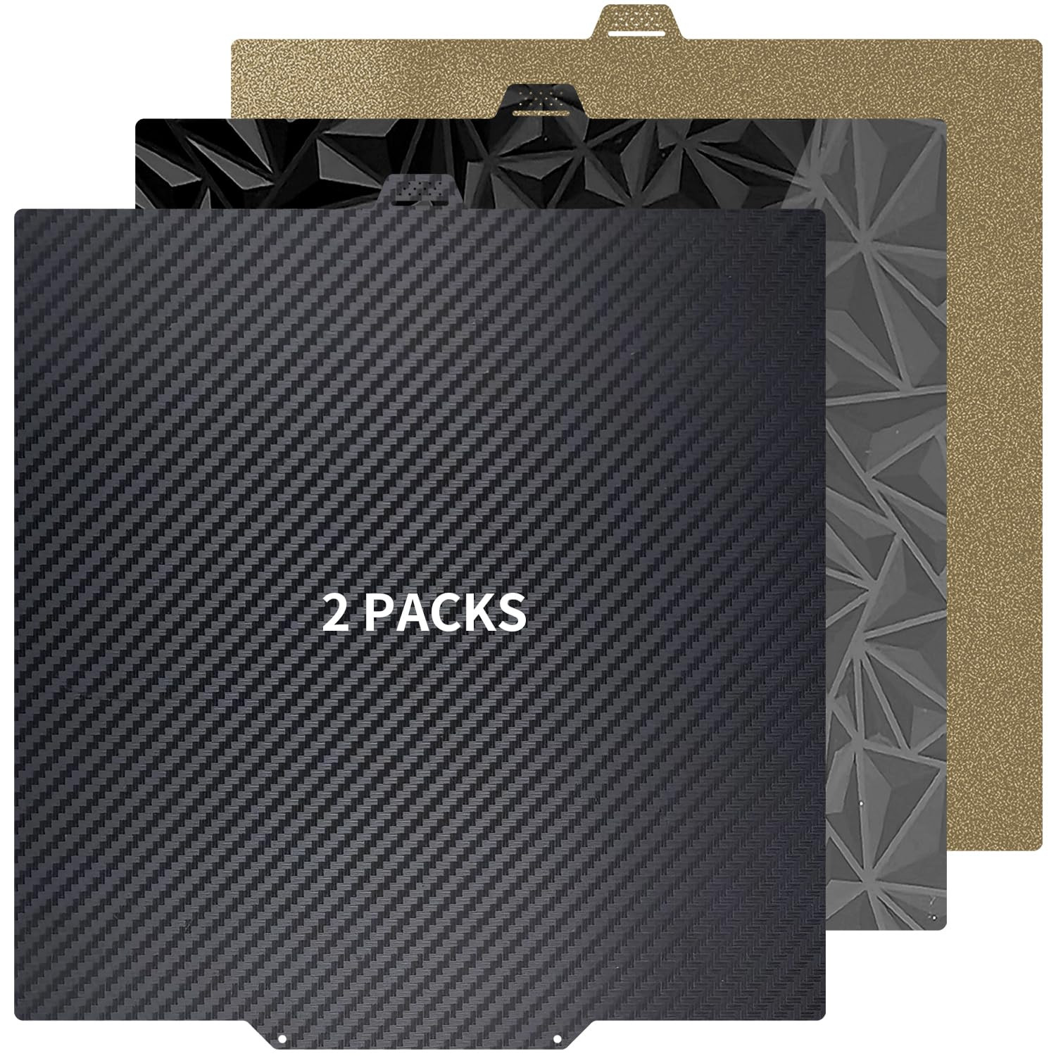 2 Packs Q2 Build Plate for QIDI 280X280Mm, Double Sided Flexible Smooth PEO PET