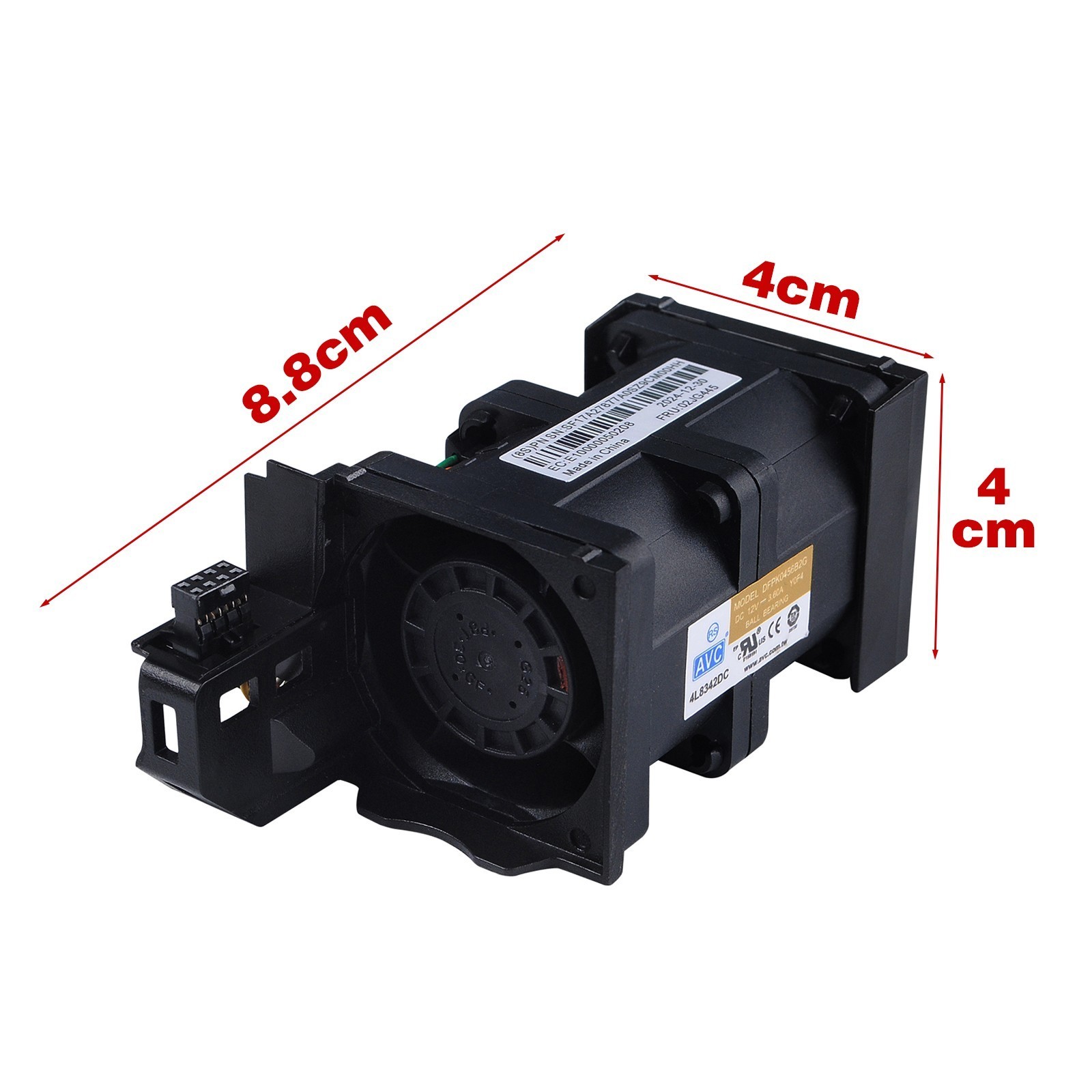 02JG445 High Performance 1U CPU Cooling Fan for Lenovo SR645 SR655  SR630 V2 V3