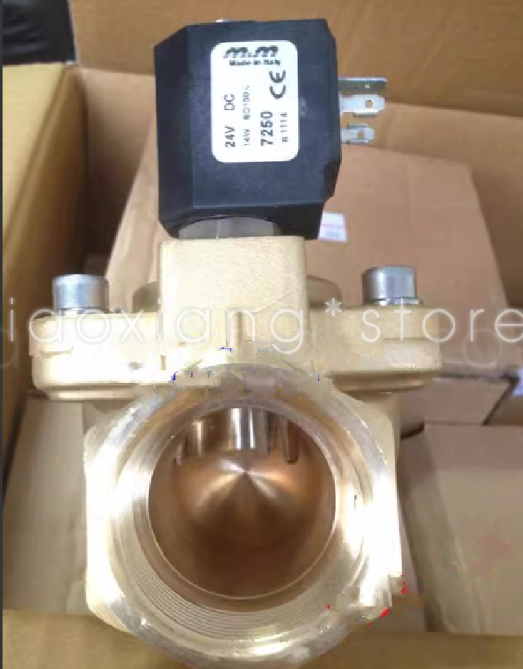 QTY:1 new D224DVK DN40 AC 24V Pilot Operated Solenoid Valve O.D. 35mm