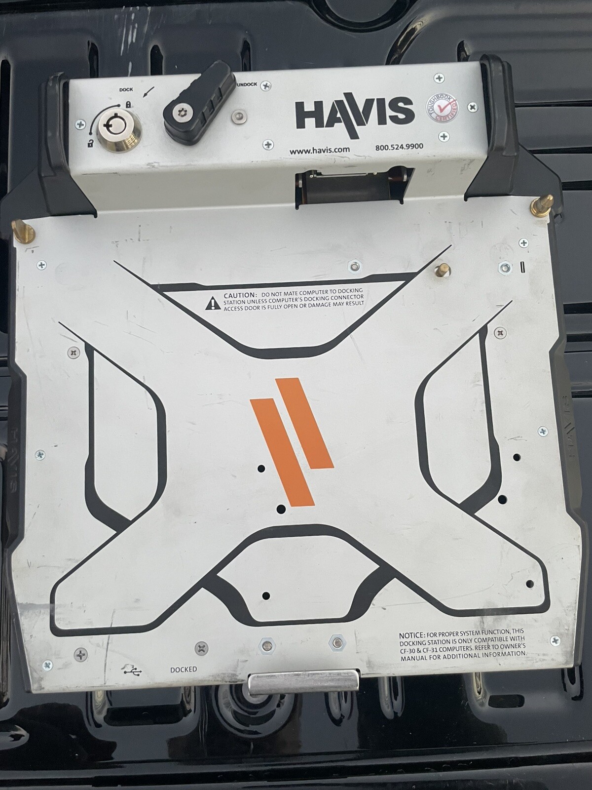 Havis DS-PAN-112-2 Panasonic Toughbook Vehicle Docking Station