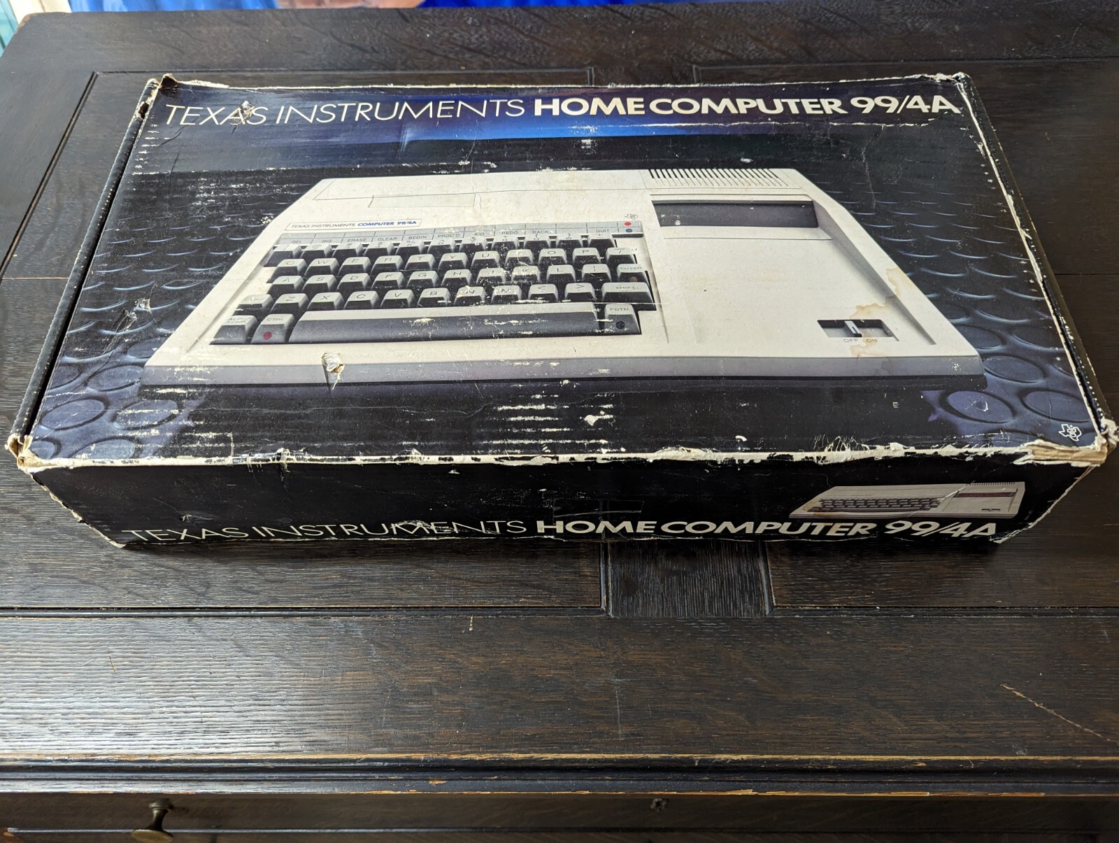 Vintage 1981 Texas Instruments TI99/4A Computer w/ Original Box Retro Gaming