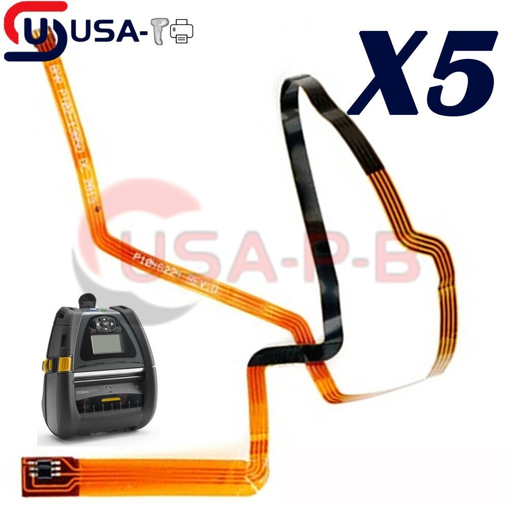 US 5X Bar Sensor Flex Cable Replacement for Zebra QLN420 Mobile Printer P1046224
