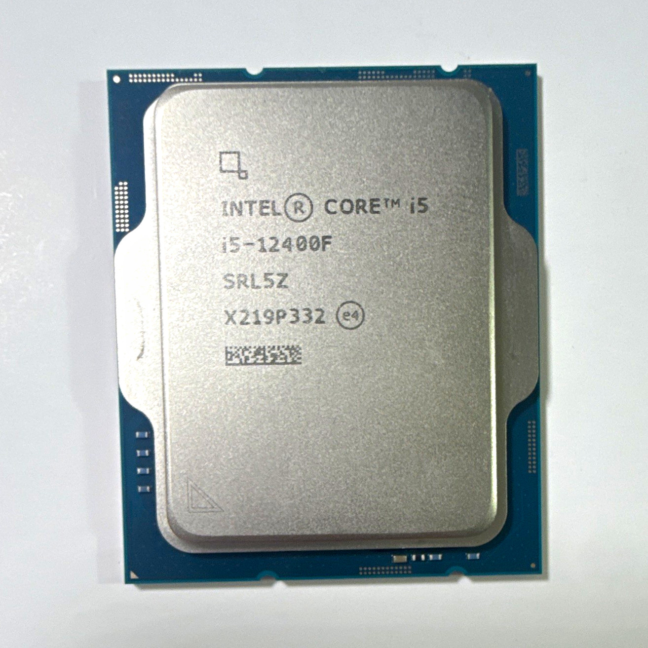 Intel Core i5-12400F 6-Core 12-Thread 2.5GHz LGA1700 CPU + Intel Stock Cooler