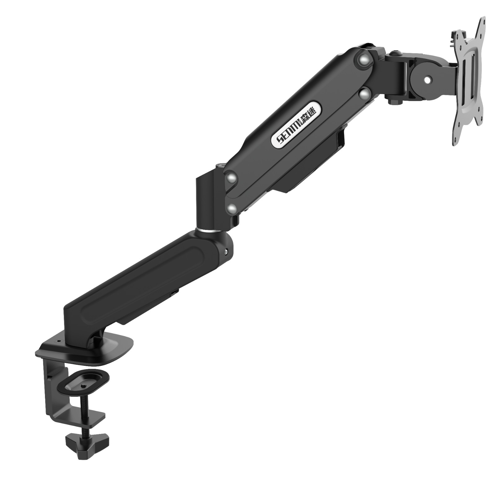 Single screen gas spring display bracket, suitable for 13-32 inch screens
