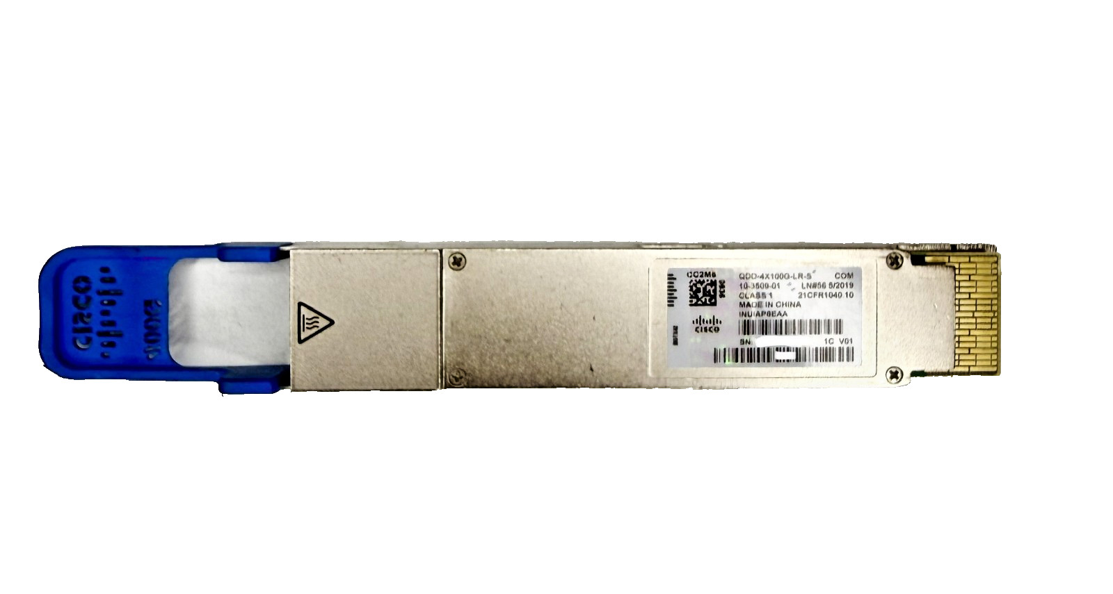 Genuine Cisco QDD-4X100G-LR-S 400G QSFP-DD Transceiver Module (MPO-12)