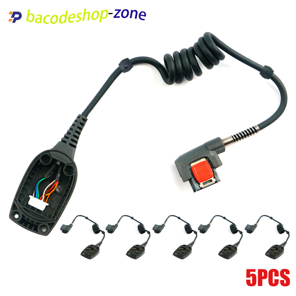5Pcs Power Cable with Back Cover Replacement for Motorola Symbol RS4000 Scanner