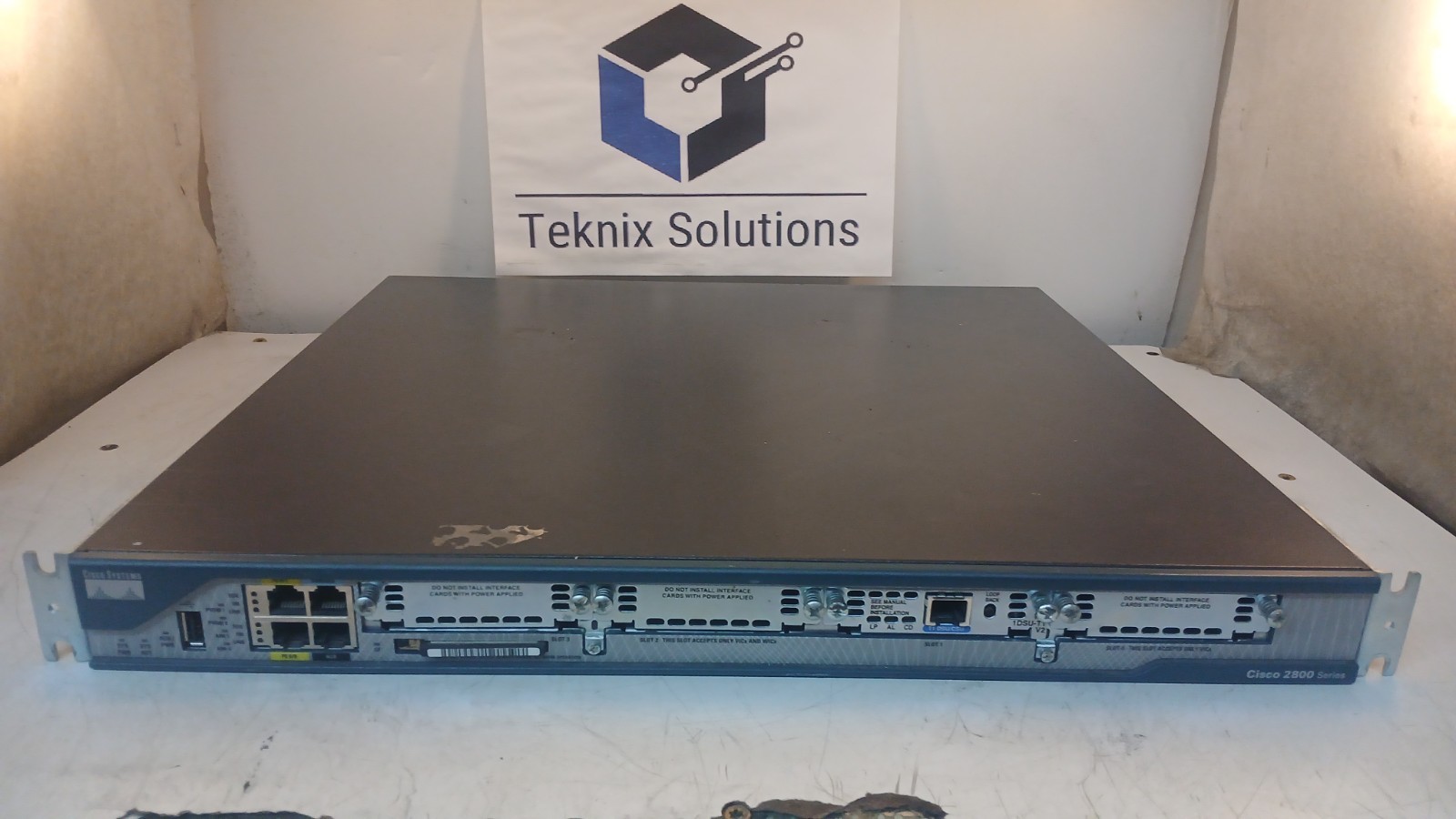 Cisco 2801 Integrated Services Router CISCO2801 V01 *WORKING* *RESET* *READ*