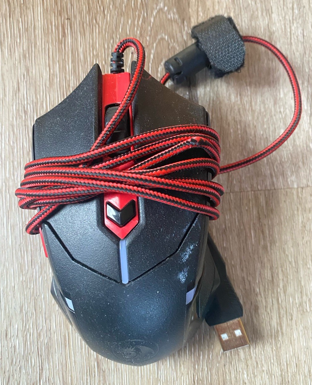 Red dragon CENTROPHORUS M601 3200DPI Optical 5 Buttons Wired Gaming Mouse