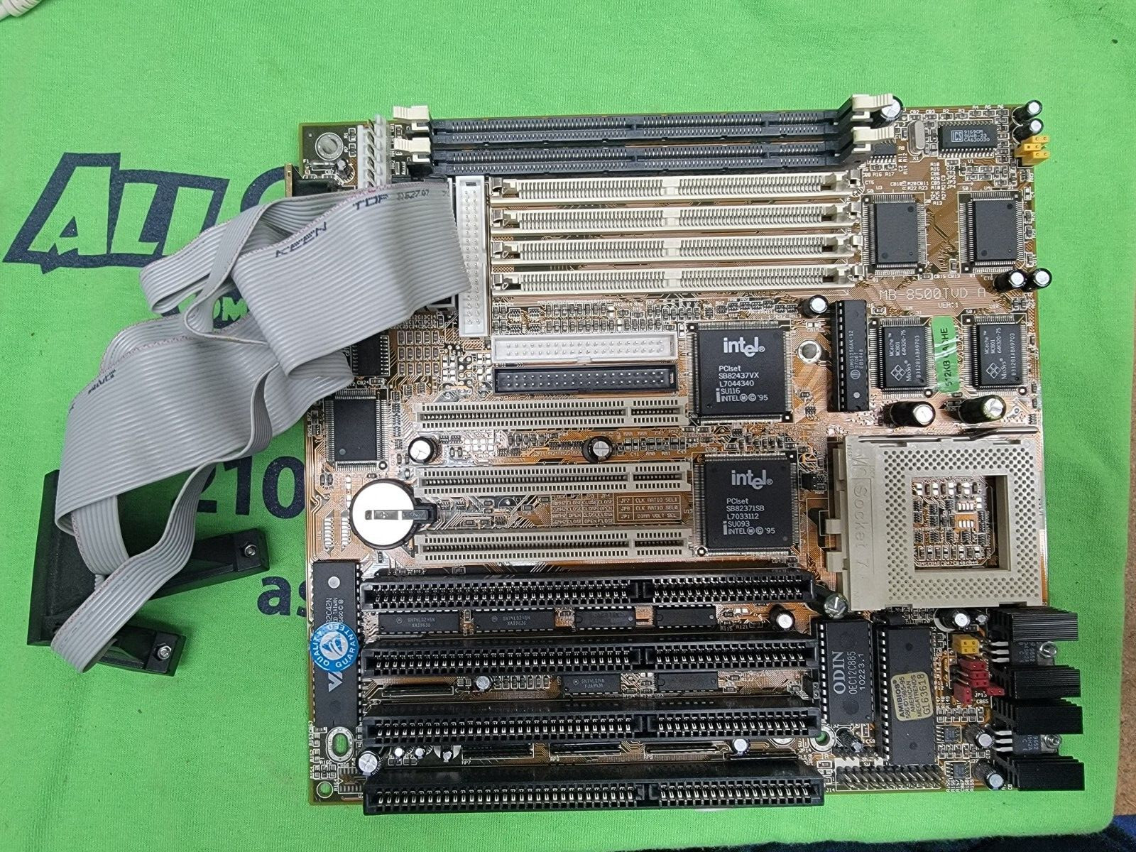Biostar MB-8500TVD-A  V1 AT Motherboard 4 ISA SLOTS Motherboard