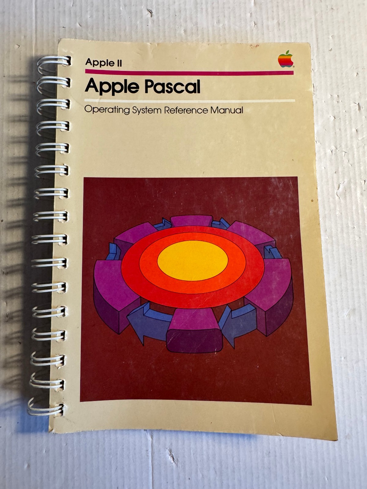 Apple II Apple Pascal Operating System Reference Manual 1980 Good Spiral Bound