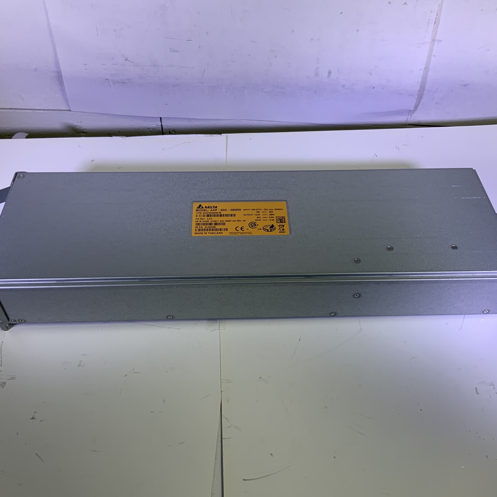 Delta AHF-2DC-3900W Power Supply- JJ V3D