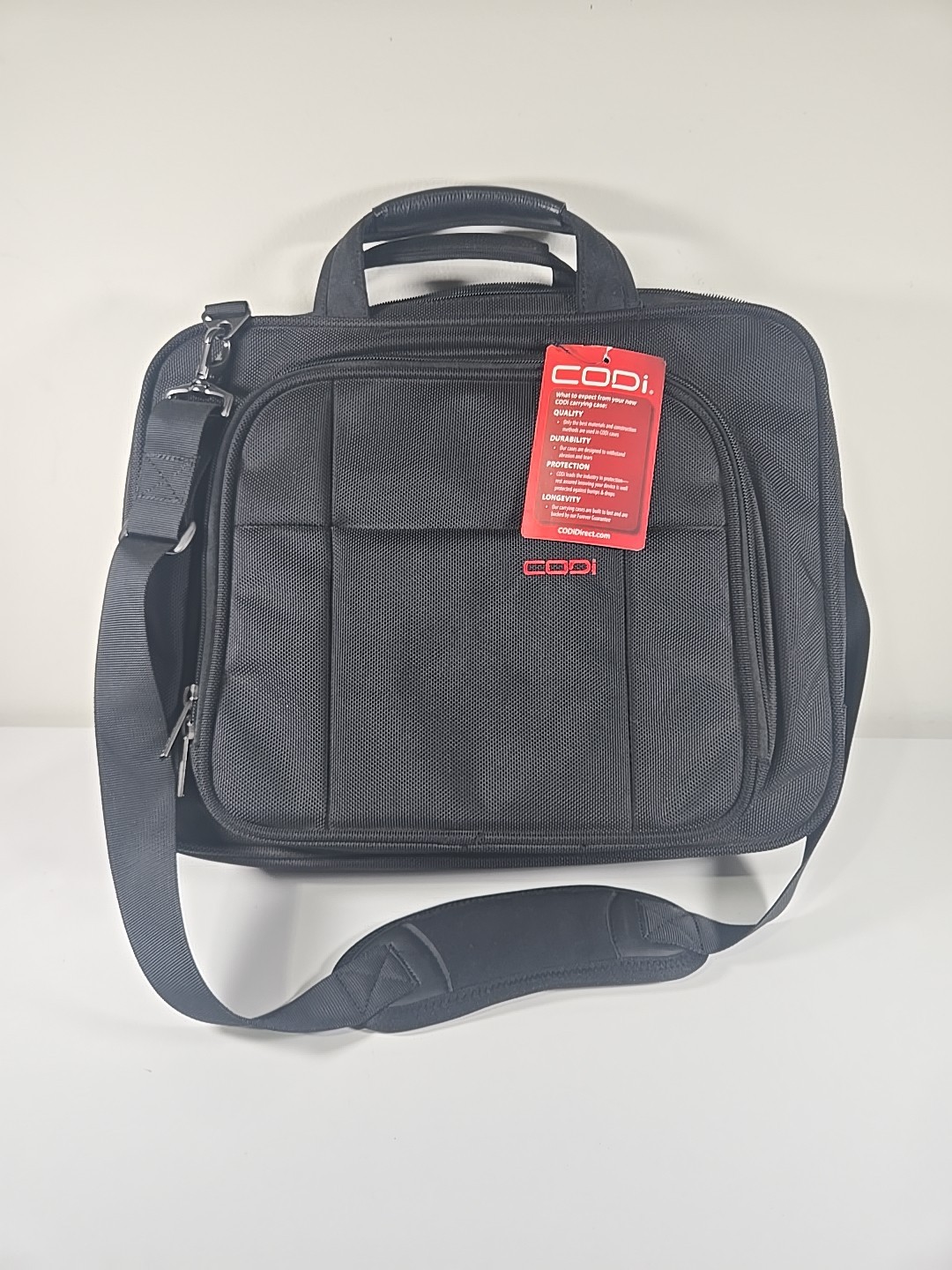 Codi Laptop Brief Case / Shoulder Bag - New Black