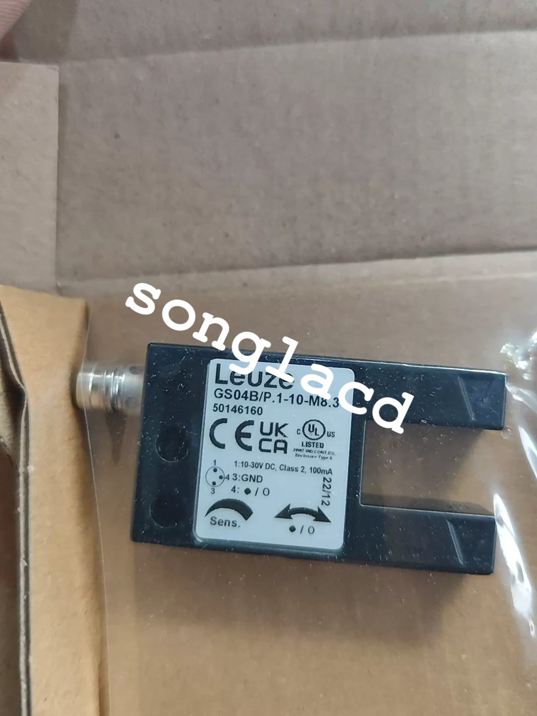 1PCS NEW GS04B/P.1-10-M8.3 VIA DHL/UPS