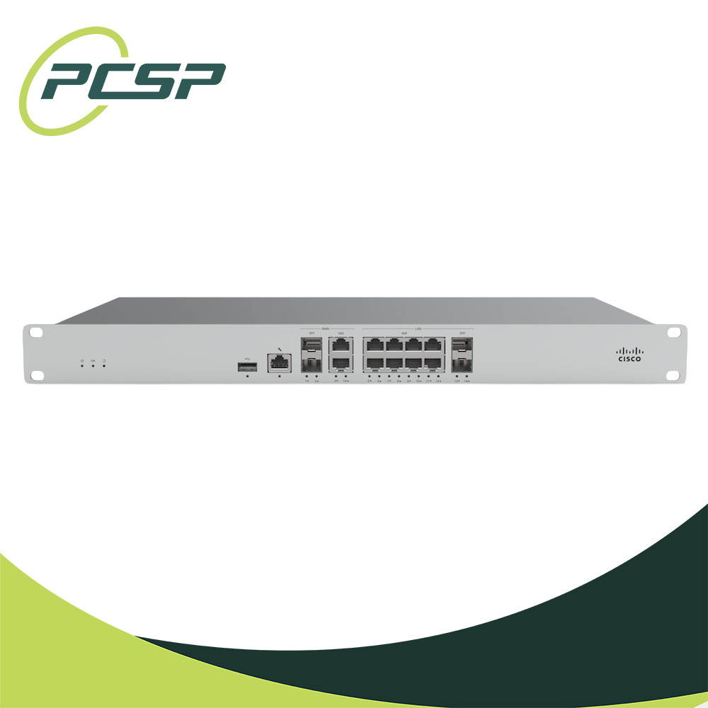 Cisco Meraki Unclaimed MX85-HW Cloud Firewall 1Gbps 10x RJ45 4x SFP SD-WAN