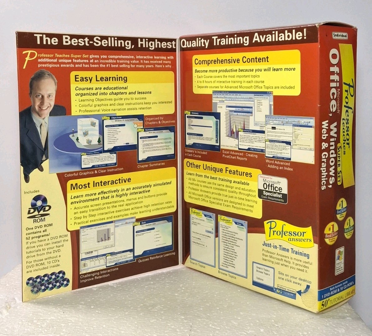 Professor Teaches Microsoft Office, Windows, Web & Graphics Super Set - Windows